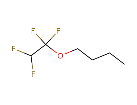 Molecular Structure of 358-37-2 (N-BUTYL-1,1,2,2-TETRAFLUOROETHYL ETHER)