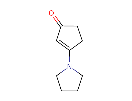2-Cyclopenten-1-one,3-(1-pyrrolidinyl)- cas  36287-28-2