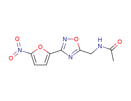 Acetamide,N-[[3-(5-nitro-2-furanyl)-1,2,4-oxadiazol-5-yl]methyl]-