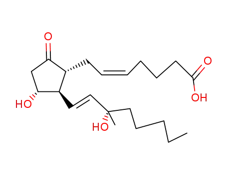 Molecular Structure of 35700-27-7 (15(S)-15-METHYL PROSTAGLANDIN E2)