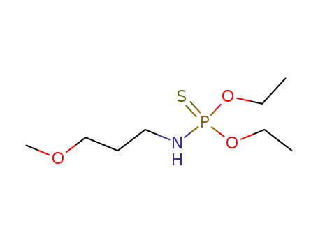 Molecular Structure of 35812-34-1 (O,O-diethyl (3-methoxypropyl)phosphoramidothioate)