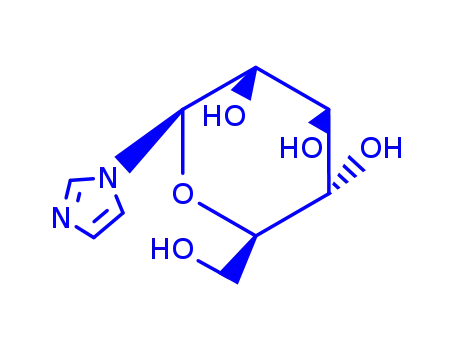 Molecular Structure of 61425-04-5 (1-hexopyranosyl-1H-imidazole)