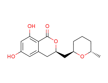 Molecular Structure of 35818-31-6 (Cladosporin)
