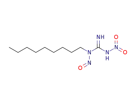 Molecular Structure of 35799-09-8 (2-nitro-1-nitroso-1-nonylguanidine)