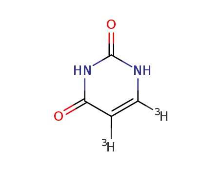2,4(1H,3H)-Pyrimidinedione-5,6-t2(9CI)