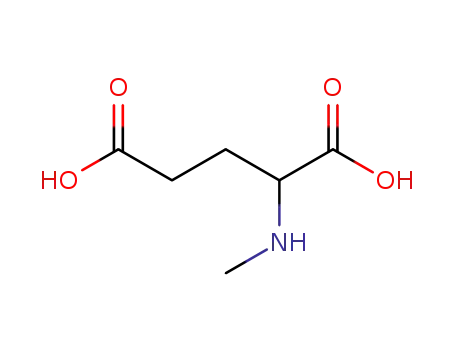Molecular Structure of 35989-16-3 (N-METHYL-DL-GLUTAMIC ACID)
