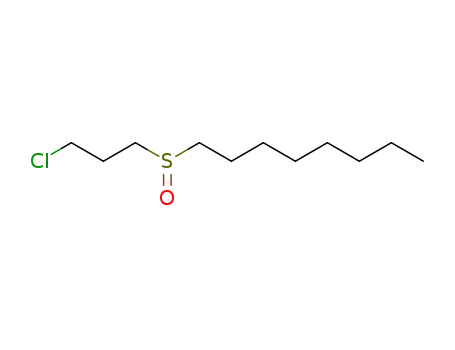 Molecular Structure of 3569-57-1 (3-CHLOROPROPYL-N-OCTYL SULFOXIDE)