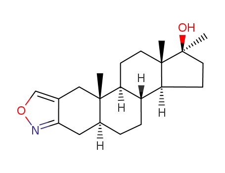Molecular Structure of 360-66-7 (Androisoxazole)