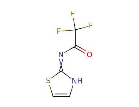 Molecular Structure of 360-31-6 (2,2,2-trifluoro-N-(1,3-thiazol-2-yl)acetamide)