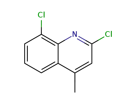 Molecular Structure of 815583-95-0 (Lepidine, 2,8-dichloro- (4CI))