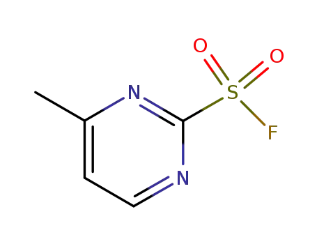 Molecular Structure of 35762-74-4 (4-METHYL-PYRIMIDINE-2-SULFONYL FLUORIDE)