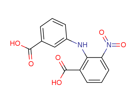 2-(3-Carboxyanilino)-3-nitrobenzoic acid