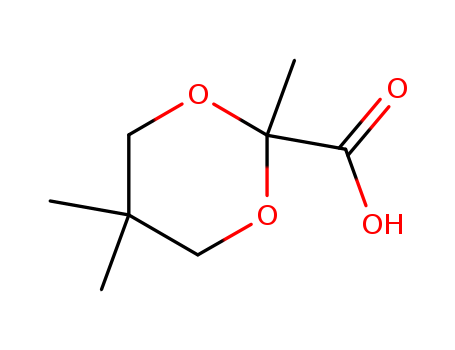 1,3-Dioxane-2-carboxylicacid, 2,5,5-trimethyl-