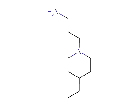 Molecular Structure of 32813-35-7 (3-(4-ETHYL-PIPERIDIN-1-YL)-PROPYLAMINE)