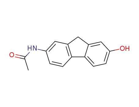 Molecular Structure of 363-49-5 (7-Hydroxy-2-acetylaminofluorene)