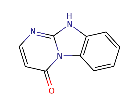 Molecular Structure of 36320-82-8 (Pyrimido[1,2-a]benzimidazol-4(1H)-one (9CI))