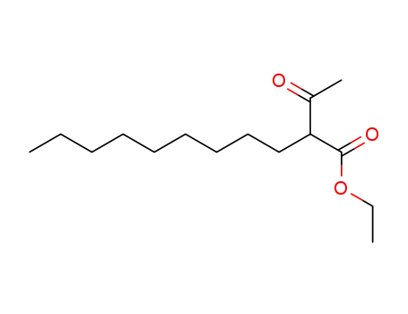 Molecular Structure of 51688-56-3 (Ethyl 2-nonylacetoacetate)