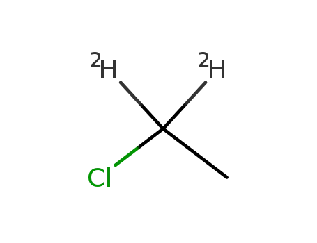 Molecular Structure of 3652-86-6 (CHLOROETHANE-1,1-D2)
