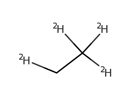 Molecular Structure of 7747-99-1 (ETHANE-1,1,1,2-D4)
