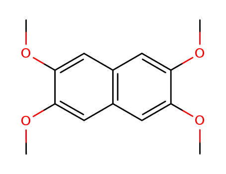 Molecular Structure of 33033-33-9 (2,3,6,7-TETAMETHOXYNAPHTHALENE)