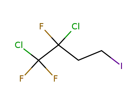 Molecular Structure of 679-69-6 (1,2-DICHLORO-1,1,2-TRIFLUORO-4-IODOBUTANE)