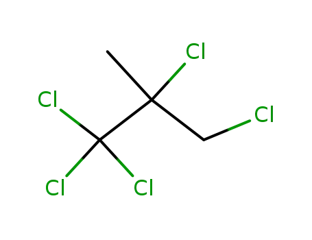 Molecular Structure of 4749-31-9 (1,1,1,2,3-pentachloro-2-methyl-propane)