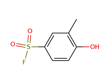 Molecular Structure of 328-85-8 (4-hydroxy-3-methylbenzenesulfonyl fluoride)