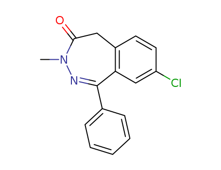 8-chloro-3-methyl-1-phenyl-5H-2,3-benzodiazepin-4-one