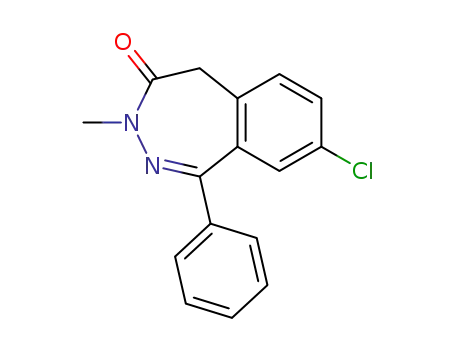 8-chloro-3-methyl-1-phenyl-5H-2,3-benzodiazepin-4-one