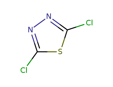 1,3,4-Thiadiazole,  2,5-dichloro-