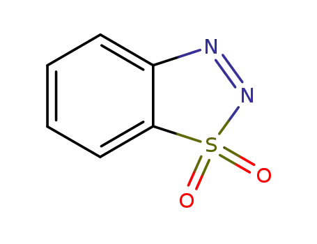 Molecular Structure of 37150-27-9 (1,2,3-Benzothiadiazole-1,1-dioxide)