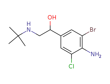 Molecular Structure of 37153-52-9 (BROMOCLENBUTEROL)