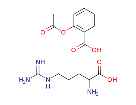 Molecular Structure of 37466-21-0 (L-Arginine acetylsalicylate)