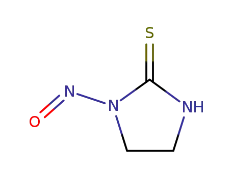Molecular Structure of 3715-92-2 (N-nitrosoethylenethiourea)