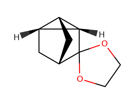 Molecular Structure of 3213-76-1 (Spiro[1,3-dioxolane-2,3'-tricyclo[2.2.1.02,6]heptane](7CI,8CI,9CI))