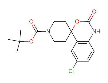 1'-BOC-5-CHLORO-1,2-DIHYDRO-2-OXO-SPIRO[3H-INDOLE-3,4'-PIPERIDINE] 346701-12-0