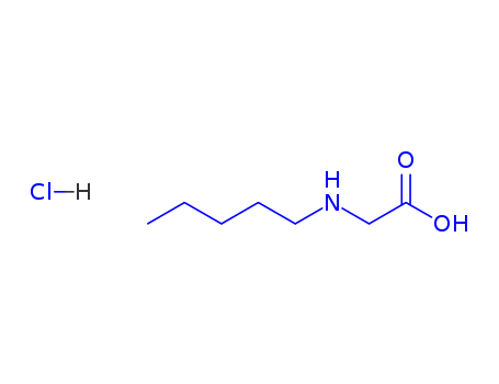 Glycine,N-pentyl-, hydrochloride (7CI,8CI,9CI)