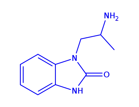 Molecular Structure of 374730-70-8 (2H-Benzimidazol-2-one,1-(2-aminopropyl)-1,3-dihydro-(9CI))
