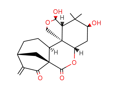 Molecular Structure of 3776-39-4 (Enmein)