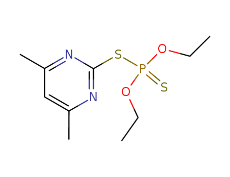 (4,6-dimethylpyrimidin-2-yl)sulfanyl-diethoxy-sulfanylidene-λ5-phosphane