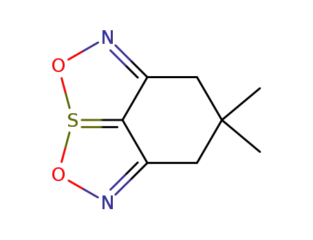 Molecular Structure of 37895-65-1 (4,4-dimethyl-1,7-dioxa-2,6-diaza-7a-thia-3H,5H-benzo(cd)pentalene)