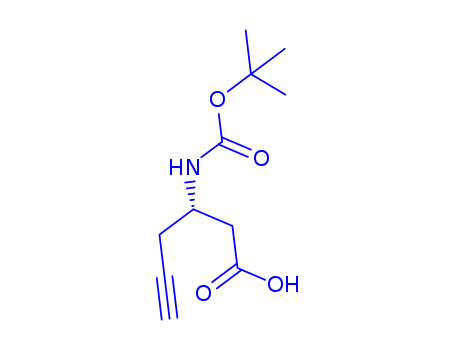 (3S)-3-[[(tert-Butoxy)carbonyl]amino]-5-hexynoic acid