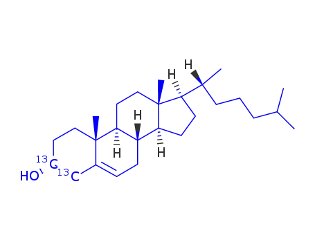 Molecular Structure of 334974-05-9 (CHOLESTEROL-3-13C)