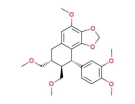 (7S,8S,9R)-9-(3,4-Dimethoxyphenyl)-6,7,8,9-tetrahydro-4-methoxy-7,8-bis(methoxymethyl)naphtho[1,2-d]-1,3-dioxole