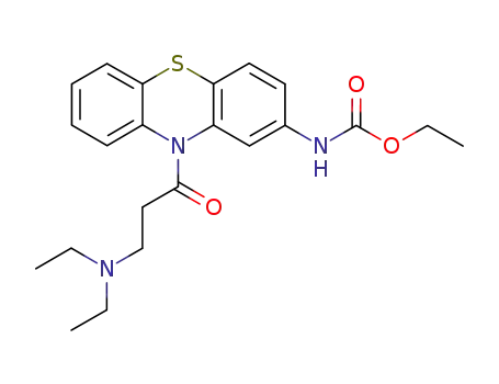 Molecular Structure of 33414-33-4 (ethacizine)
