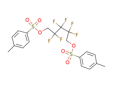 Molecular Structure of 632-01-9 (2,2,3,3,4,4-HEXAFLUOROPENTANE-1,5-DIYL BIS(4-METHYLBENZENESULFONATE))