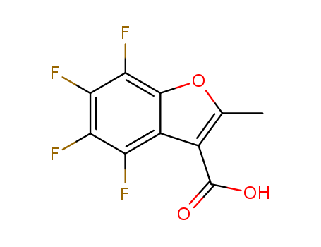 3-Benzofurancarboxylicacid, 4,5,6,7-tetrafluoro-2-methyl-