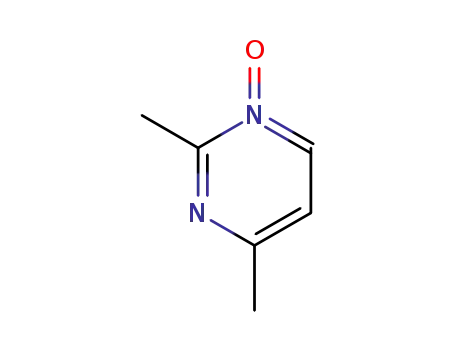 Molecular Structure of 33456-61-0 (Pyrimidine, 2,4-dimethyl-, 1-oxide (8CI,9CI))