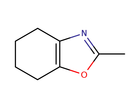 Molecular Structure of 33793-98-5 (2-methyl-4,5,6,7-tetrahydro-1,3-benzoxazole)