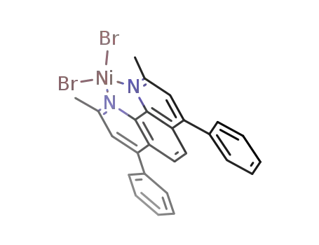 Molecular Structure of 326822-02-0 ((2,9-dimethyl-4,7-diphenyl-1,10-phenantroline)NiBr2)